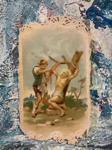 Santino merlettato trinato