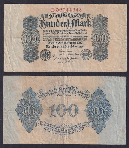 Banconota germania 100 mark - germania,