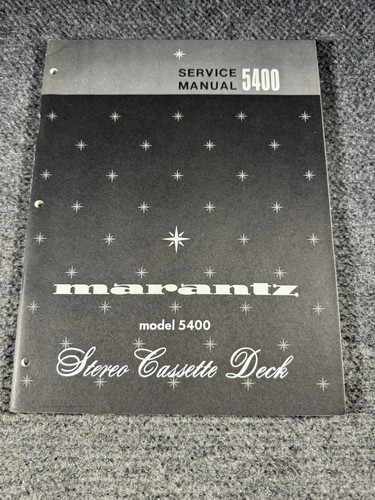 Marantz model 5400 stereo - model,