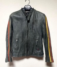 Schott Single Rider Jacket Classic Racer sizeS Cowhide Black used from japan