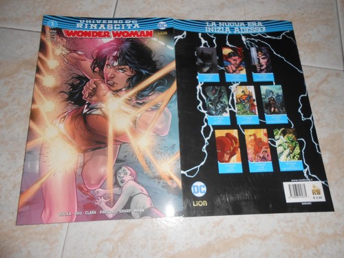 Universo rinascita wonder - universo, dc