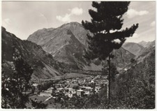 VINADIO - VALLE STURA - CUNEO - PANORAMA - VIAGG. 1954 -10225-