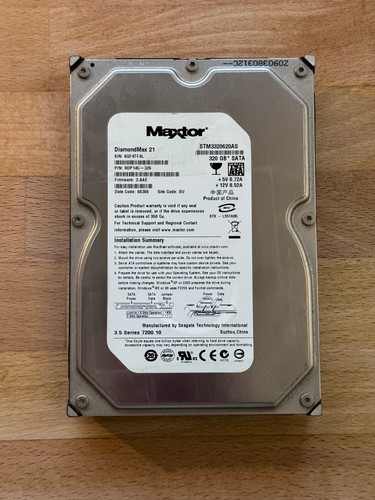 Hard disk interno 320 - hard,