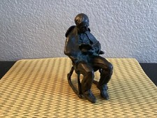 Scultura in bronzo massiccio