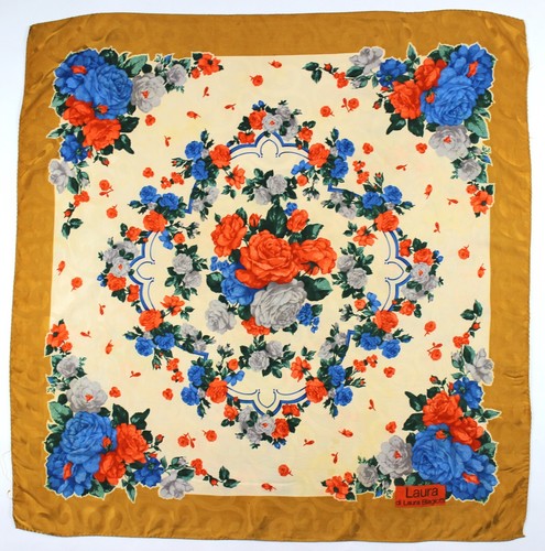 Magnifique foulard vintage - , "