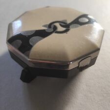 Antica scatola per gioielli art déco in metallo laccato vintage 1930s