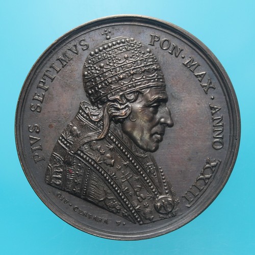 Pio vii medaglia - 1822, a.xxiii