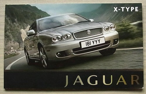 Brochure vendita auto jaguar - brochure,