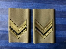 GRADI TUBOLARI  SERGENTE ESERCITO- PER CAMICIOTTO ESTIVO