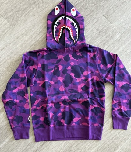Maglione squalo mimetico viola