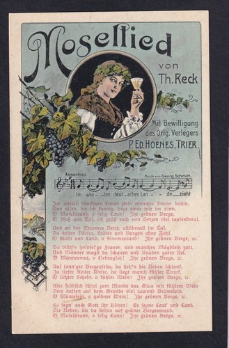 Mosellied 1910 20 - -, 1910/20