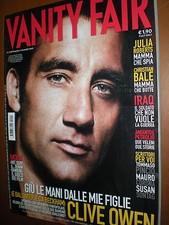 Vanity Fair.CLIVE OWEN,FILIPPO NIGRO, GHADAN AL RASHID, GIAMBATTISTA VALLI,yyyy