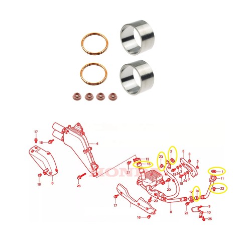 Honda 650 transalp kit - v,