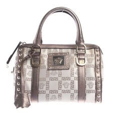 Borsa a mano Versace bianca