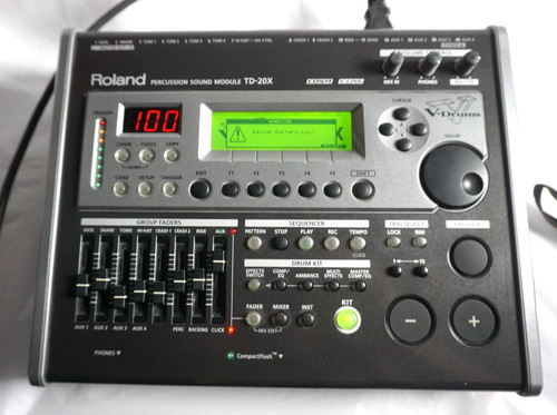 Roland 20x drums - td-20x, v-drums