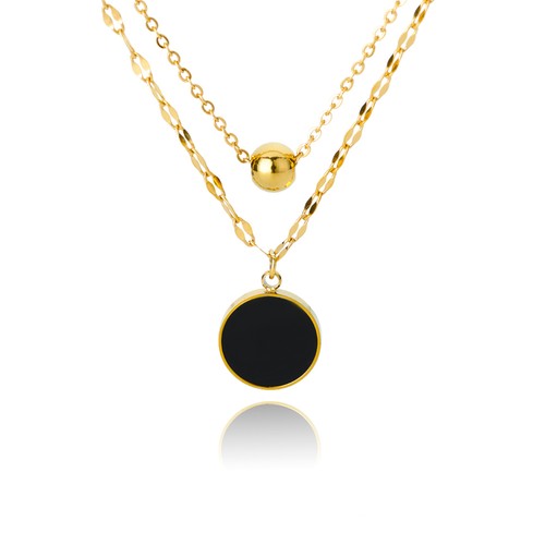 Collana doppio strato - collana, a