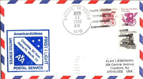 American first flight - flight, dallas