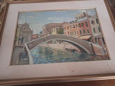 DIPINTO VENEZIA OLIO. SU