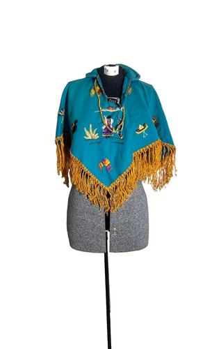 Vintage poncho souvenir - vintage,
