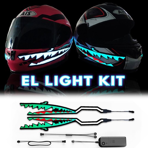 Strisce luminose led - strisce, casco