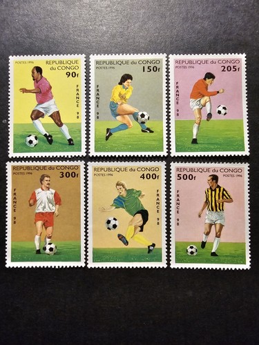 Francobollo congo coppa mondo - congo,