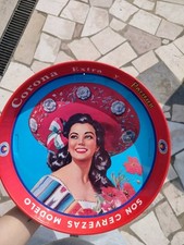 Vassoio Vintage in latta marchio Corona