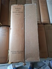 RICCIARDI Letteratura Italiana POETI DEL DUECENTO tomo II