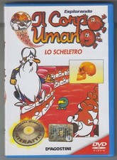 DVD ESPLORANDO IL CORPO UMANO 3 LO SCHELETRO DE AGOSTINI