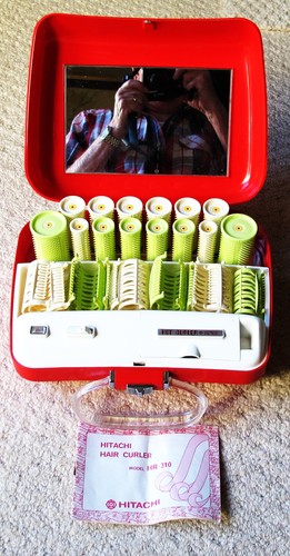 Vintage hot hair curler - hot,