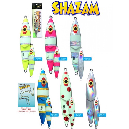 Slow jig pesca shazam - 120, gr