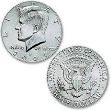 Half dollar regular - half,