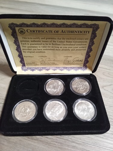 Set mezzo dollaro kennedy - set,