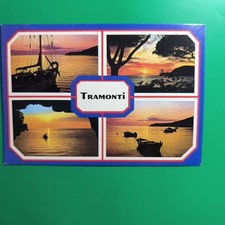 TRAMONTI - CARTOLINA A COLORI USATA VIAGGIATA CON FRANCOBOLLO 