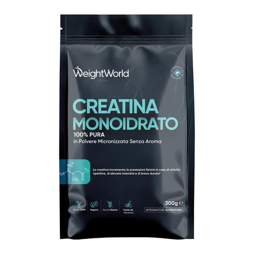 Creatina monoidrata polvere - monoidrata, in