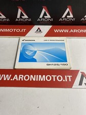 libretto uso e manuntenzione honda sh125/150-5 (it) cod.39KTFA10 neutro