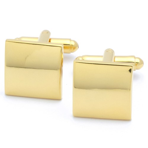 Gemelli quadrato oro con - gemelli,