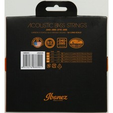 IBANEZ IABS4XC - MUTA BASSO ACUSTICO 4 CORDE CARBON COATED 040-095 MUTE PER CHIT