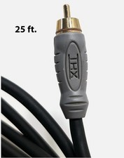 Cavo subwoofer certificato Monster THX 25 piedi connessione oro bassi più profondi