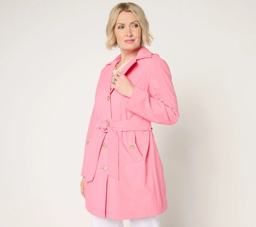 Dennis basso petite trench - dennis,