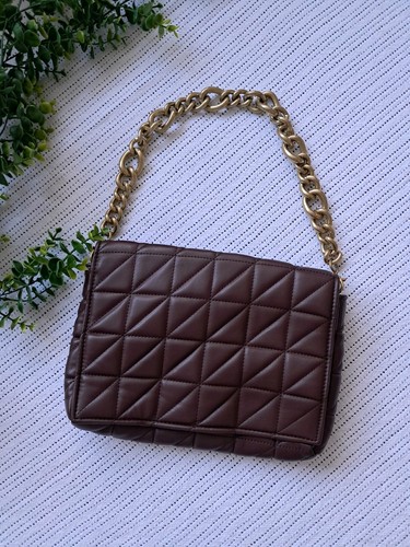 Borsa mano zara marrone - a,