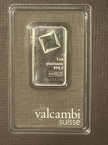 Oncia valcambi platinum - un'oncia,
