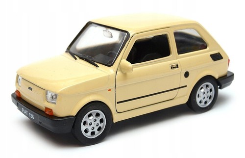 Welly diecast fiat 126p - diecast, 1:34