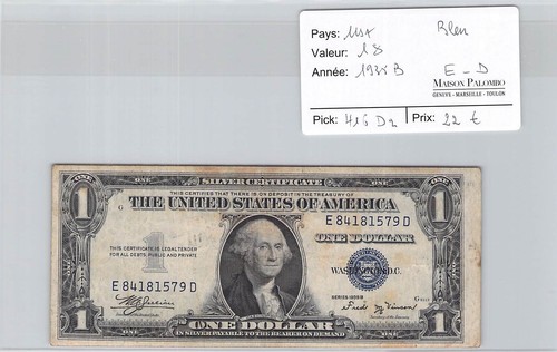 Banconota usa dollaro - usa, 1