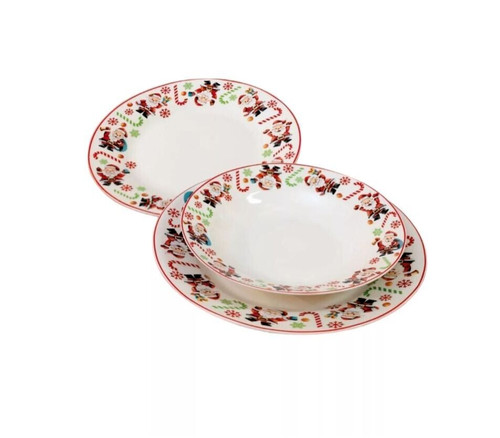 Servizio piatti natalizio - servizio,