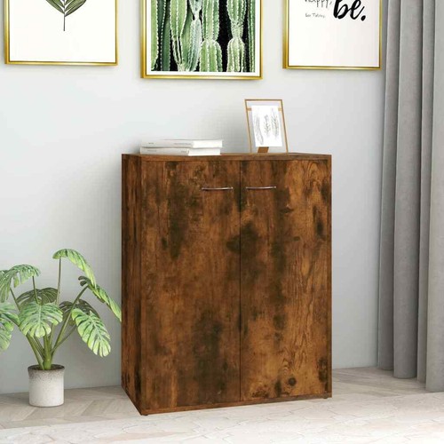 Vidaxl credenza rovere fumo - rovere,