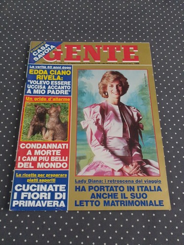 Rivista settimanale gente - settimanale, lady