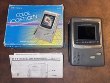 Optimus Color Pocket LCD TV Portatile 6V Televisore Analogico Schermo 2.2" (16-178)