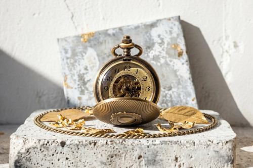 Montre poche personnalisée - montre, de
