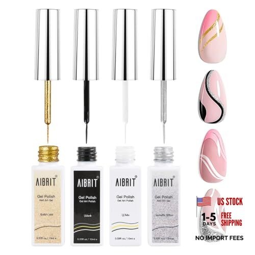 Gel liner art polish set - polish,