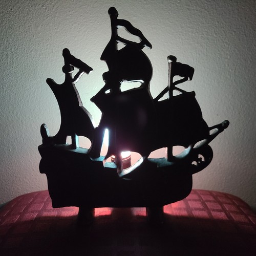Lampada vela nautica vintage - a,